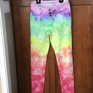 Hand dyed Jeans